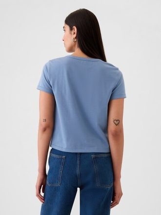 Tricou pentru bebeluș VintageSoft din bumbac organic