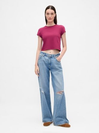 Tricou pentru bebeluși din jerseu de bumbac