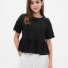 Tricou pentru copii Bow Peplum Tricou pentru copii Bow Peplum