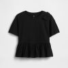 Tricou pentru copii Bow Peplum Tricou pentru copii Bow Peplum