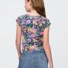 Tricou pentru copii cu gât pătrat Tricou pentru copii cu gât pătrat