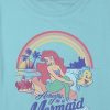 Tricou pentru copii prințesă Disney Mermaid
