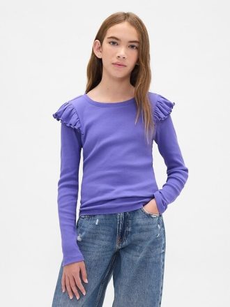 Tricou pentru copii Rib Flutter