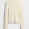 Tricou pentru copii Rib Mockneck