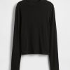 Tricou pentru copii Rib Mockneck
