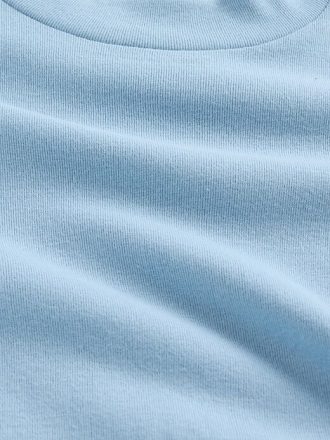 Tricou pentru copii Rib Mockneck