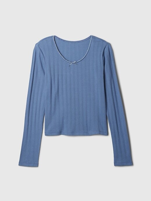 Tricou Pointelle pentru copii Tricou Pointelle pentru copii