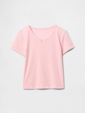 Tricou Pointelle PJ reciclat pentru copii