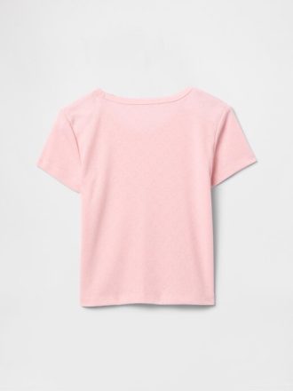 Tricou Pointelle PJ reciclat pentru copii