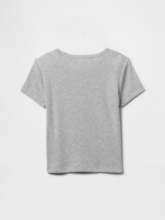 Tricou Pointelle PJ reciclat pentru copii