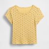 Tricou Pointelle Rib pentru bebeluși și copii mici Tricou Pointelle Rib pentru bebeluși și copii mici