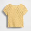 Tricou Pointelle Rib pentru bebeluși și copii mici Tricou Pointelle Rib pentru bebeluși și copii mici