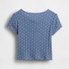 Tricou Pointelle Rib pentru bebeluși și copii mici Tricou Pointelle Rib pentru bebeluși și copii mici