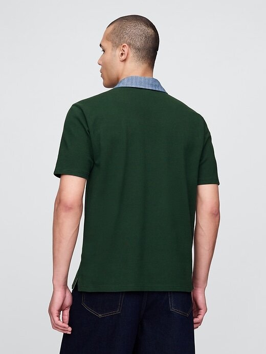 Tricou polo Gap × Malbon Tricou polo Gap × Malbon