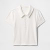 Tricou polo modern cu coaste
