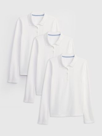 Tricou polo pentru copii (pachet de 3)