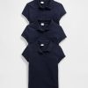 Tricou polo pentru uniforme pentru copii (pachet de 3)