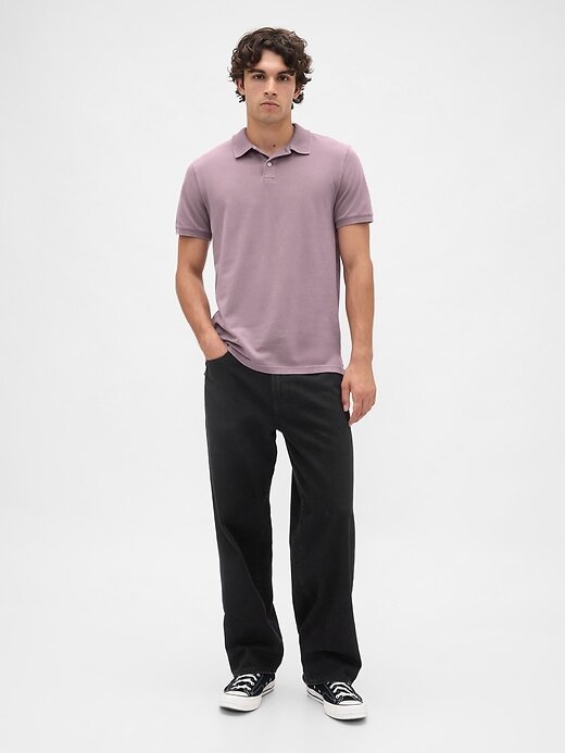 Tricou polo piqué Tricou polo piqué