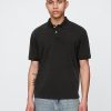 Tricou polo relaxat din piqué Tricou polo relaxat din piqué