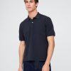 Tricou polo relaxat din piqué Tricou polo relaxat din piqué