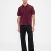 Tricou polo relaxat din piqué Tricou polo relaxat din piqué
