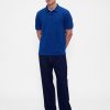 Tricou polo relaxat din piqué Tricou polo relaxat din piqué