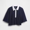 Tricou polo VintageSoft Heavyweight Crop din bumbac organic Tricou polo VintageSoft Heavyweight Crop din bumbac organic