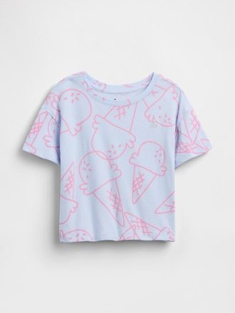 Tricou relaxat pentru bebeluși și copii mici