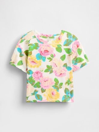 Tricou relaxat pentru bebeluși și copii mici