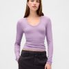 Tricou Sheer Modern Rib
