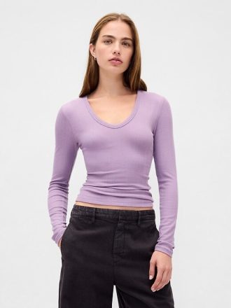 Tricou Sheer Modern Rib