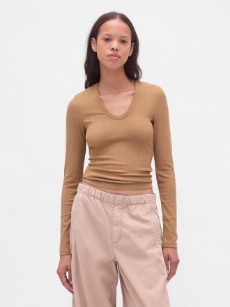 Tricou Sheer Modern Rib