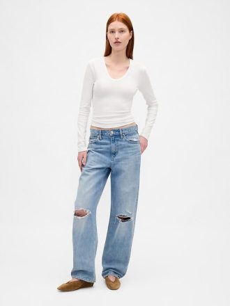 Tricou Sheer Modern Rib