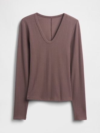 Tricou Sheer Modern Rib