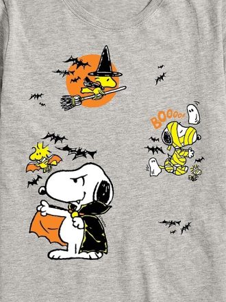 Tricou Snoopy și Woodstock cu mânecă scurtă Peanuts pentru copii mici