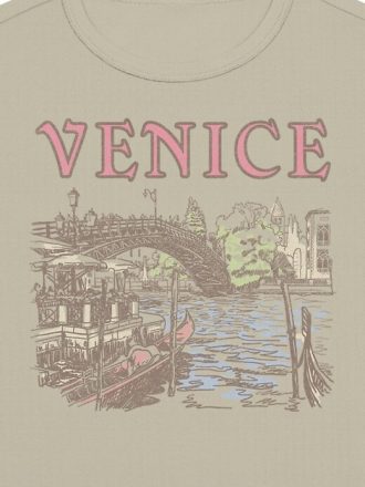 Tricou Venice Graphic Baby Fit
