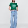 Tricou VintageSoft Crop din bumbac organic Tricou VintageSoft Crop din bumbac organic
