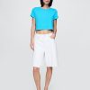 Tricou VintageSoft Crop din bumbac organic Tricou VintageSoft Crop din bumbac organic