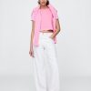 Tricou VintageSoft Crop din bumbac organic Tricou VintageSoft Crop din bumbac organic