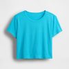 Tricou VintageSoft Crop din bumbac organic Tricou VintageSoft Crop din bumbac organic