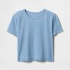 Tricou VintageSoft Crop din bumbac organic Tricou VintageSoft Crop din bumbac organic