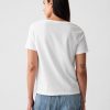 Tricou VintageSoft cu decolteu în V din bumbac organic Tricou VintageSoft cu decolteu în V din bumbac organic