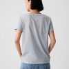 Tricou VintageSoft cu decolteu în V din bumbac organic Tricou VintageSoft cu decolteu în V din bumbac organic