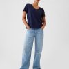 Tricou VintageSoft cu decolteu în V din bumbac organic Tricou VintageSoft cu decolteu în V din bumbac organic