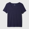 Tricou VintageSoft cu decolteu în V din bumbac organic Tricou VintageSoft cu decolteu în V din bumbac organic