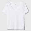 Tricou VintageSoft cu decolteu în V din bumbac organic Tricou VintageSoft cu decolteu în V din bumbac organic