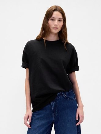 Tricou VintageSoft Greu din Bumbac Organic