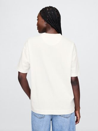 Tricou VintageSoft Greu din Bumbac Organic