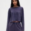 Tricou VintageSoft Heavyweight Crop din bumbac organic