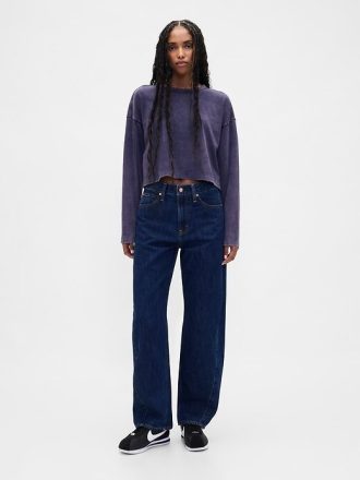 Tricou VintageSoft Heavyweight Crop din bumbac organic Tricou VintageSoft Heavyweight Crop din bumbac organic